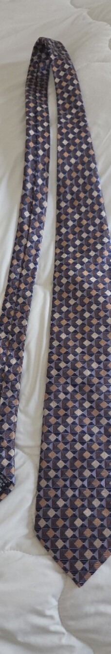 Vintage Men's Tie 100% Silk Handmade